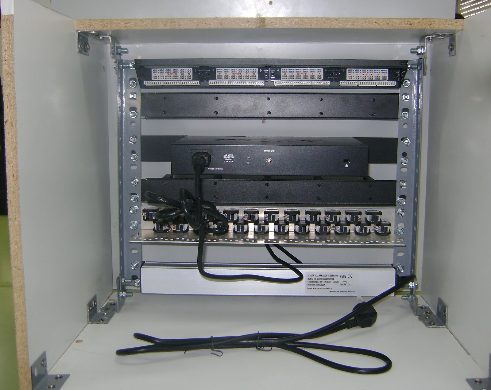 FORMACIÓN PROFESIONAL BÁSICA. ElectricidadElectrónica MONTAJE DE UN RACK