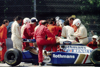 Ayrton Senna: Ayrton Senna Fatally Injured At Imola (Photos - Pictures