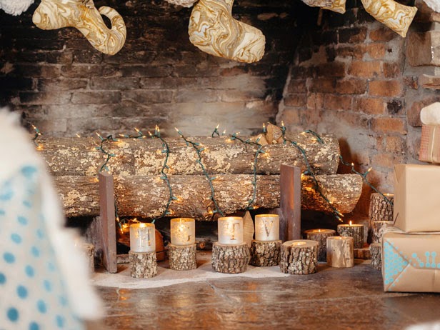 INGENIANDO: COMO HACER CHIMENEA NAVIDEÑA SIN FUEGO