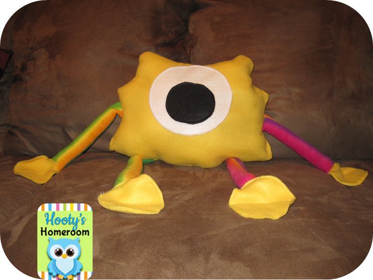 Monster Pillows Hooty's Homeroom