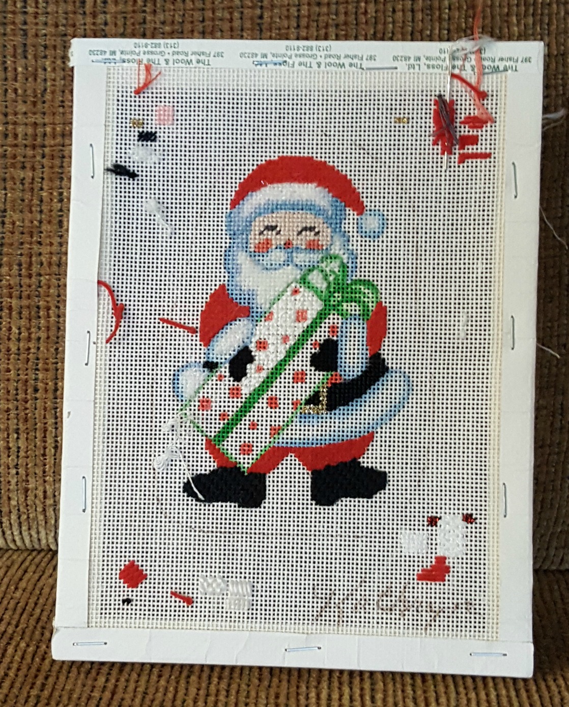 Sew Bliss Santa Stitching