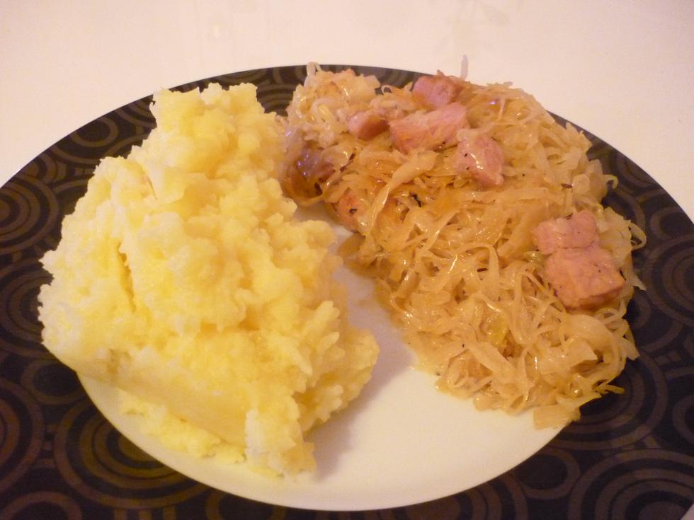 Tink: Sauerkraut mit Kasseler mal etwas anders