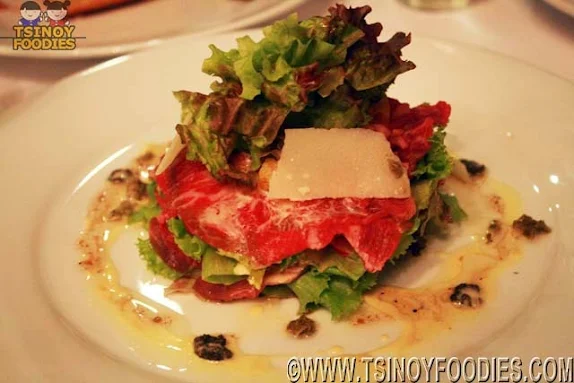 beef carpaccio