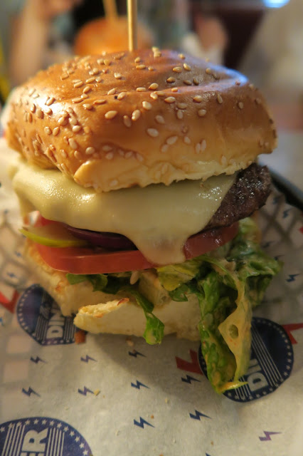 The Californian Burger at The Diner in Camden