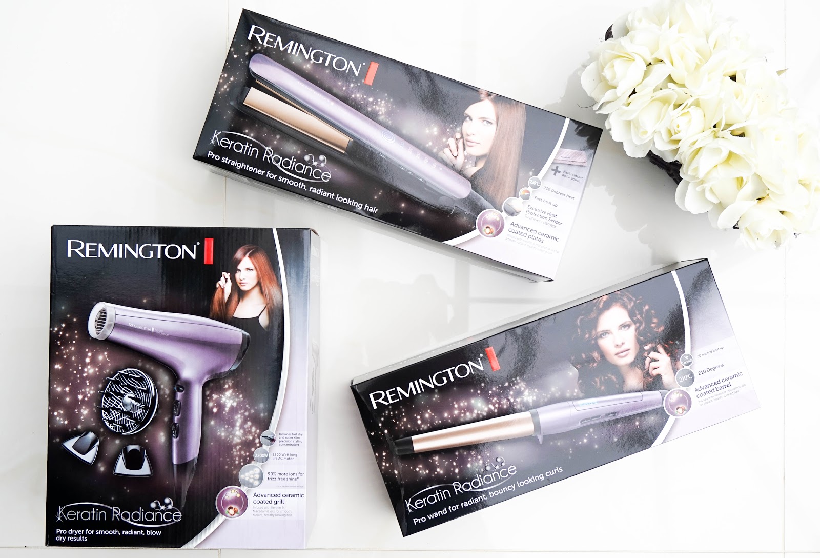 Remington Keratin Radiance Collection Remington Keratin Radiance Collection
