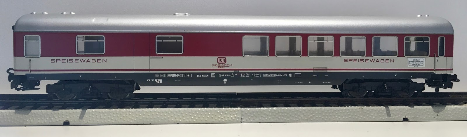 Aménagement Intérieur Pour Voiture IC (Märklin 4055 / Primex 4013) - Impression 3D Multicolore, échelle HO