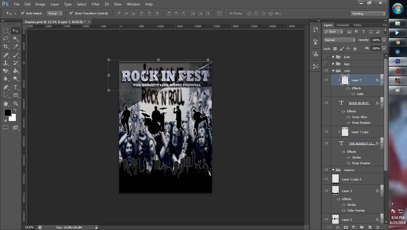 Cara Membuat Poster keren di Komputer Grafis
