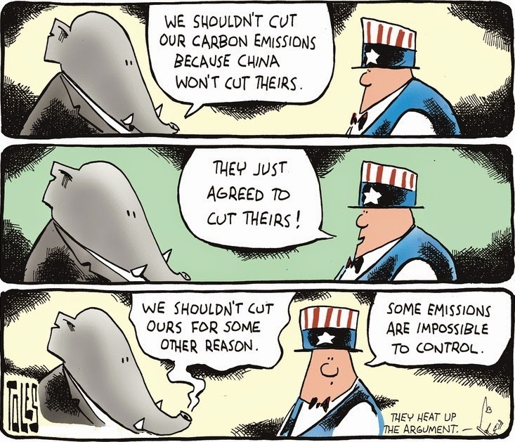 Tom Toles: Some other reason.