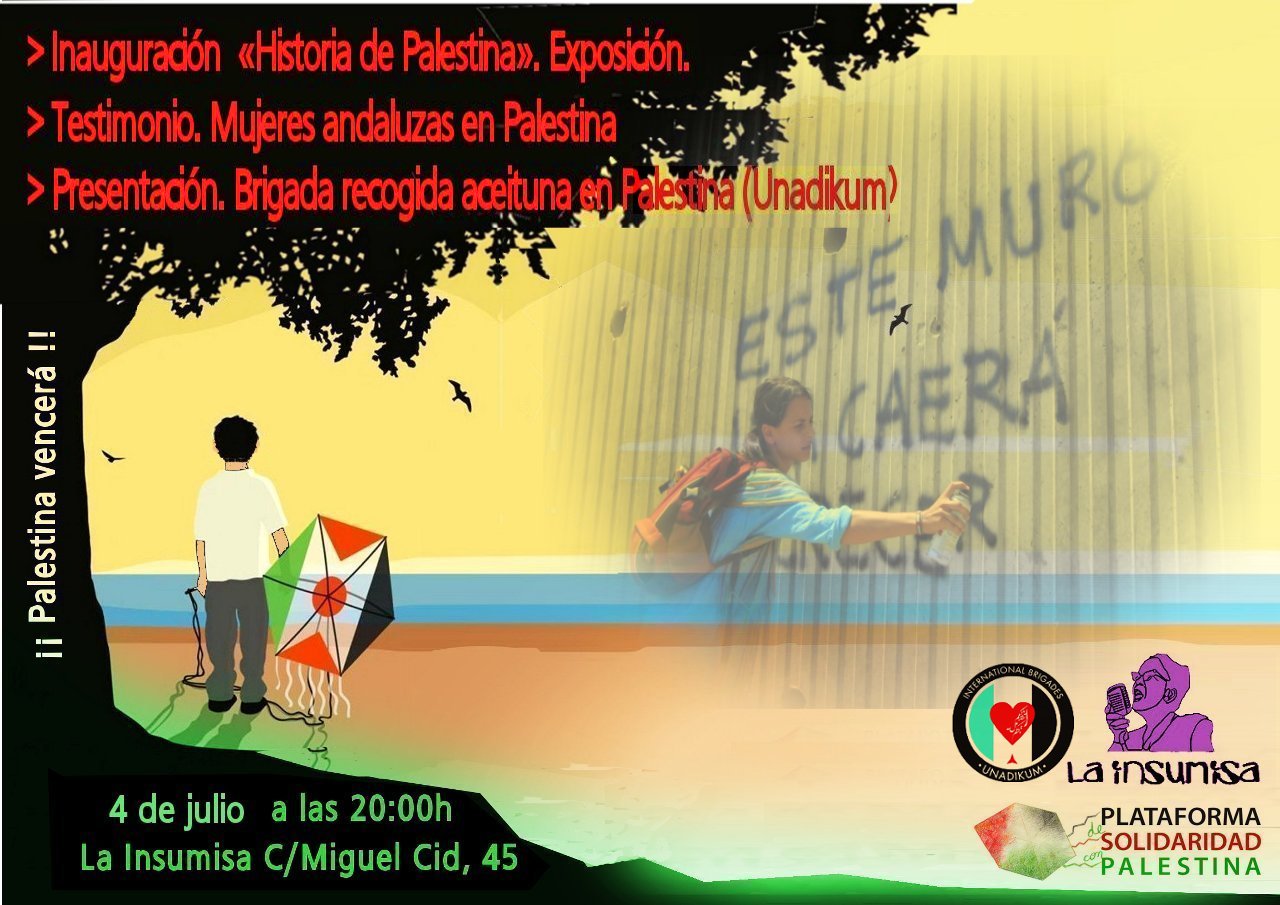 INAUGURACIÓN EXPOSICIÓN "PALESTINA,UNA MIRADA A LA HISTORIA".