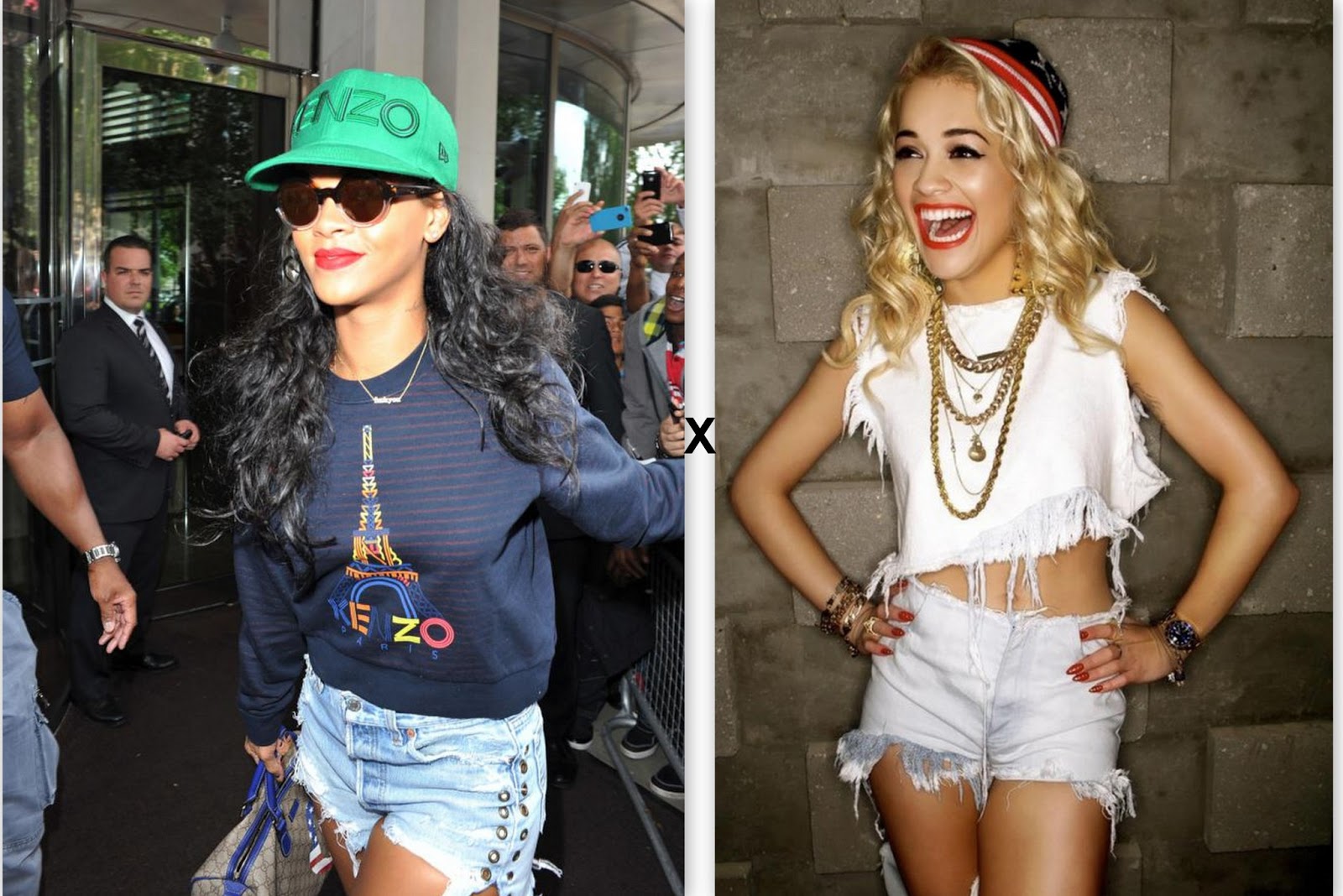 Sunday's fight - Rihanna vs. Rita Ora | Franche meets fashion