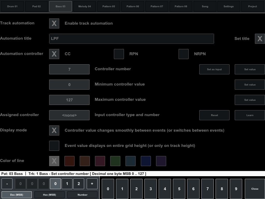 MIDI Pattern Sequencer: MIDI Pattern Sequencer - Manual - Automation ...
