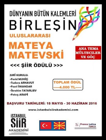 Ümraniye belediyesi 14 geleneksel Şiir yarışması 2018 mazeretim