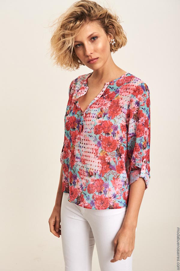 blusas 2019 primavera verano