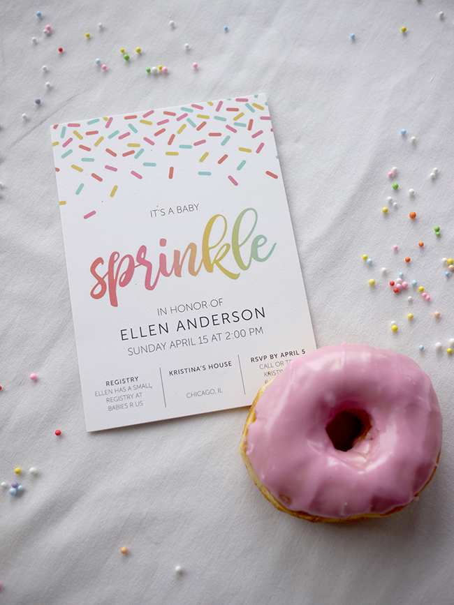 Ways to use sprinkles to decorate for a baby sprinkle.  Baby girl  sprinkle, Sprinkle baby shower, Baby sprinkle