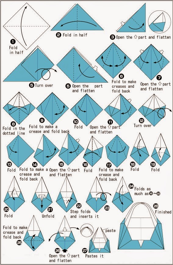 Origami How To Do Origami Instructions Art And Craft Ideas