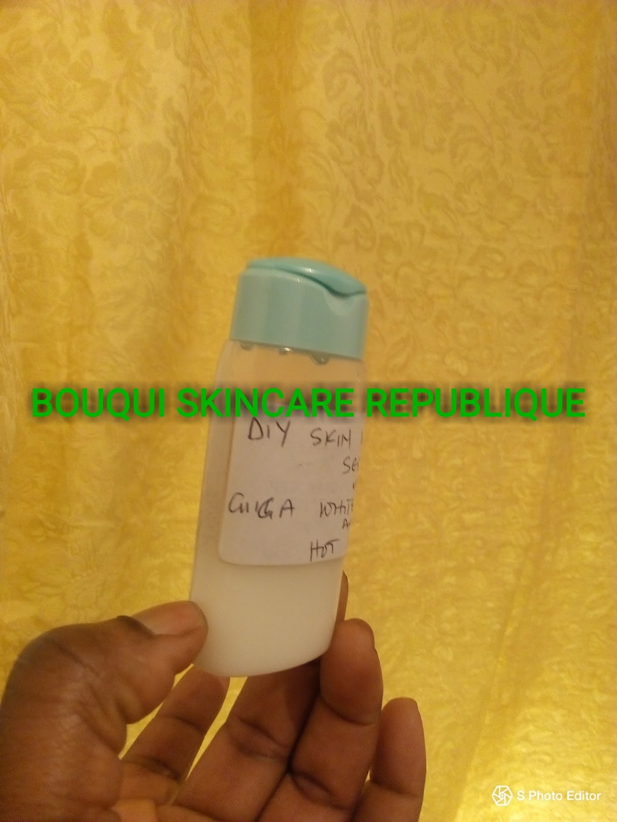 DIY SKIN WHITENING SERUM WITH KOJIC ACID POWDER, GIGA WHITE POWDER