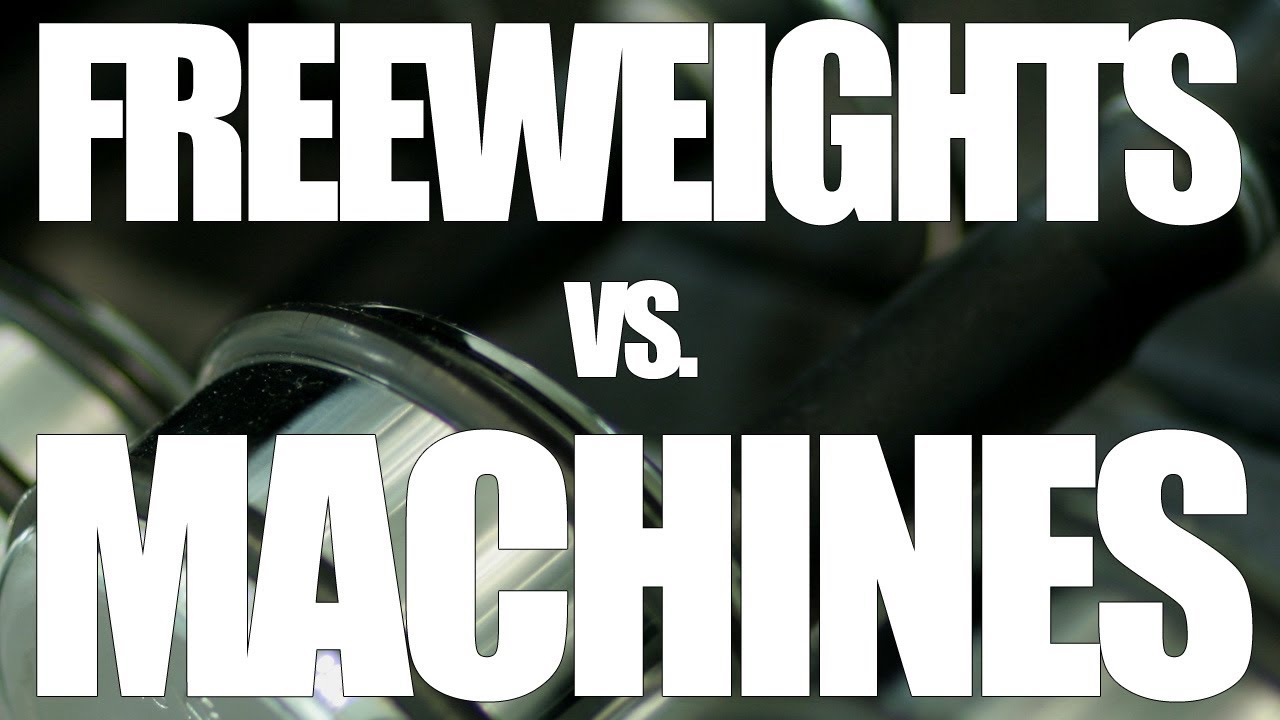 Machine Weights vs. Free Weights Health Articles