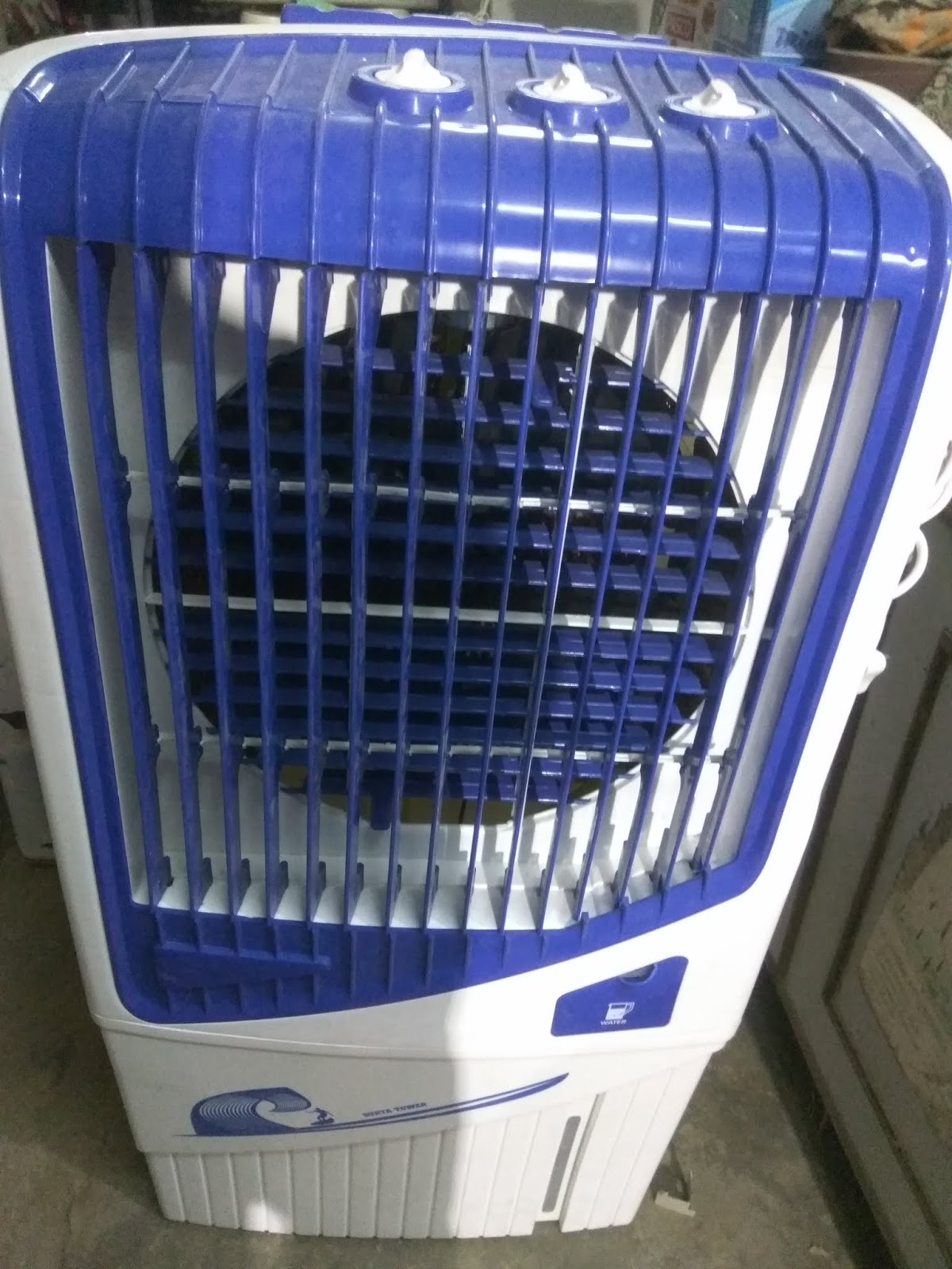 Plastic air cooler with honey comb pad Benefits for all peoples, R. O