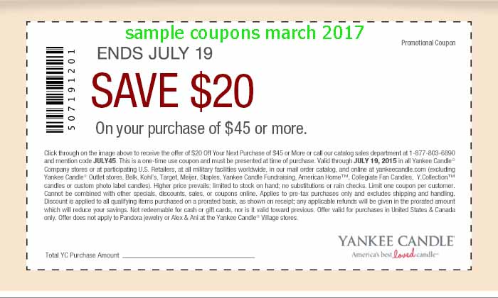 Coupon 6pm march 2018