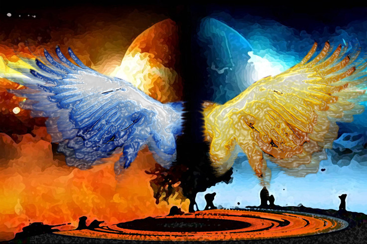 Entre el cielo y el infierno