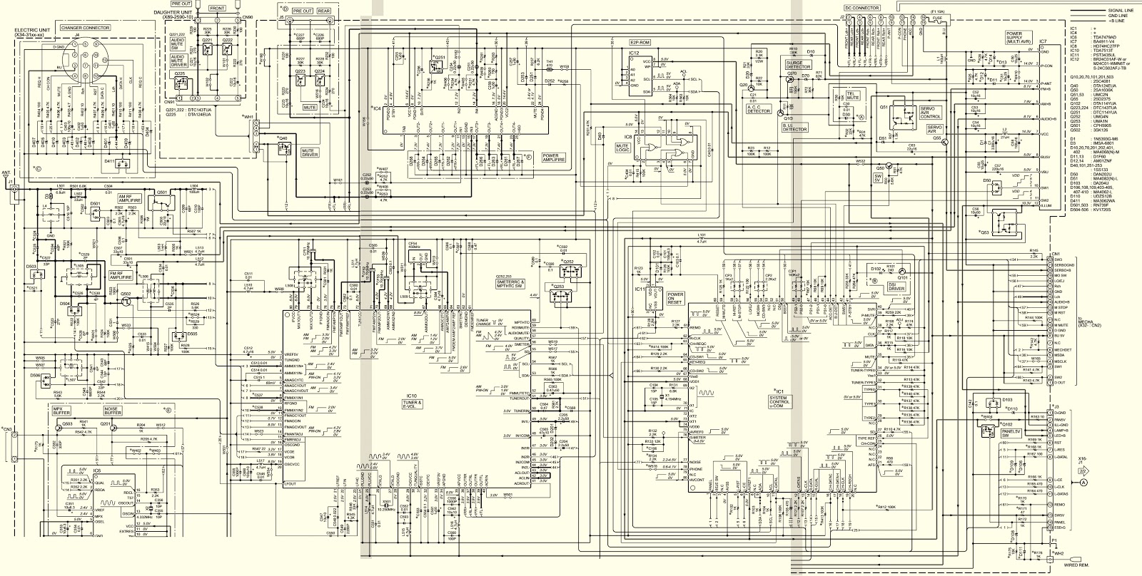 Electro help Kenwood KDC105, Kenwood KDC126, Kenwood KDC126S factory