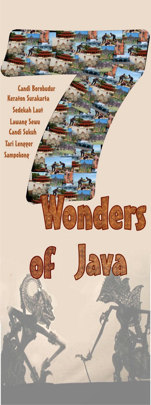 7 Wonders of Central Java: Poster