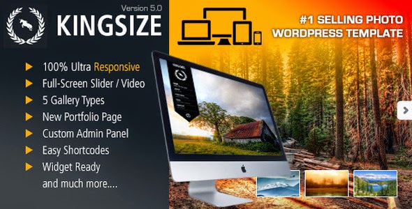 King Size WordPress Theme v5.0.3