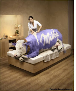 Milka Cow massage