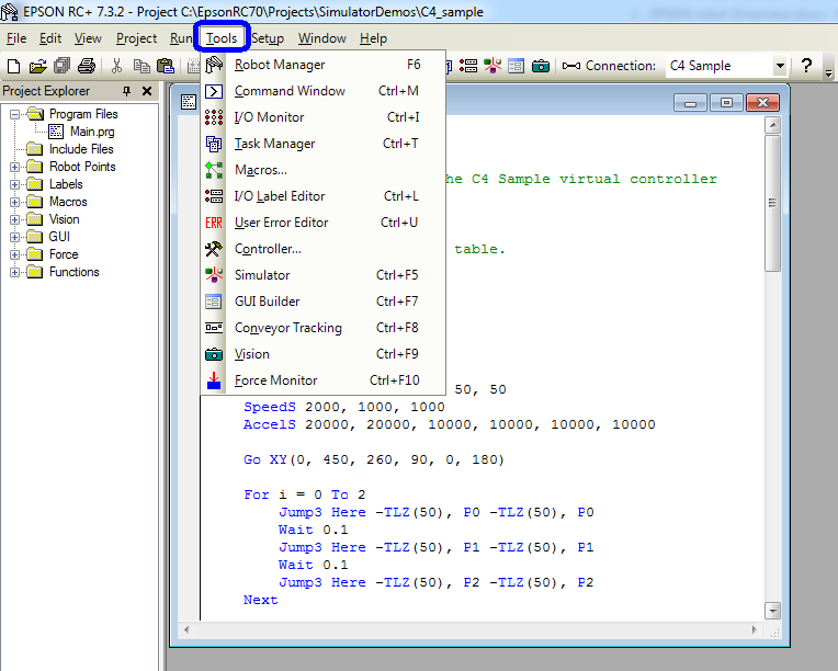 EPSON Robot Robotics University