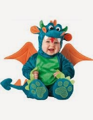 Baby dragon costume