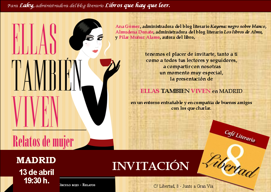 Libros Que Hay Que Leer Invitacion A Presentaciones Literarias