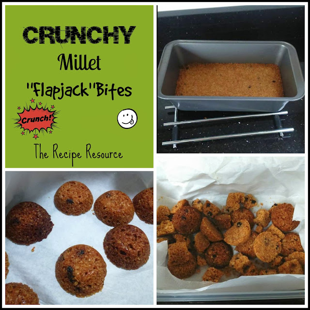The Recipe Resource Crunchy Millet Flapjack/Granola style Biscuits