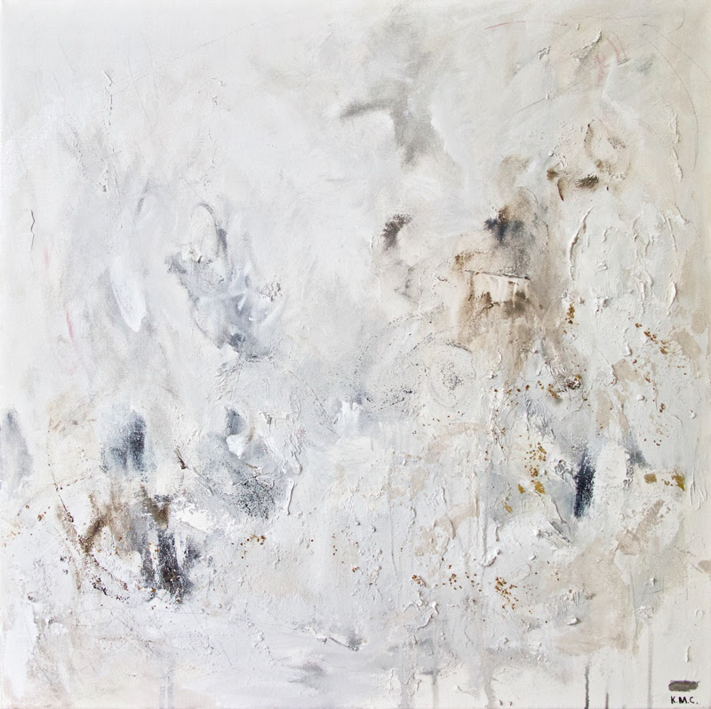 Calm a series of Abstract Paintings by Karin Cutler from Sydney.