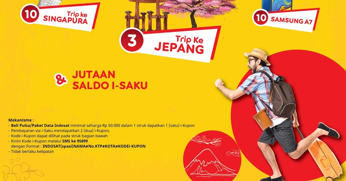 #Indomaret - #Promo Beli Pulsa/Paket Indosat Bisa Trip Ke ...