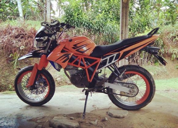 Info Terbaru Modifikasi Motor Vixion Vixion Supermoto