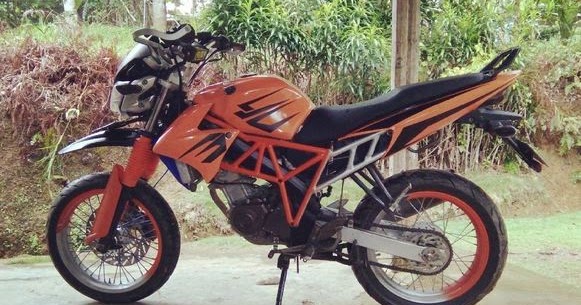 Vixion Old Modifikasi Touring / Modifikasi Motor Vixion Old Touring