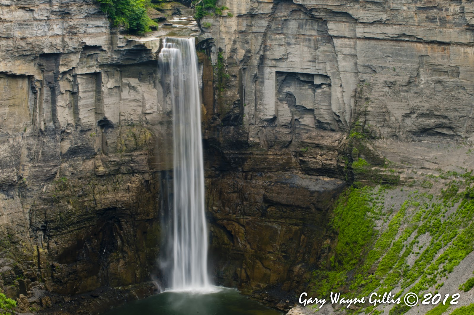 The Nikon Family Waterfalls in Ithaca New York