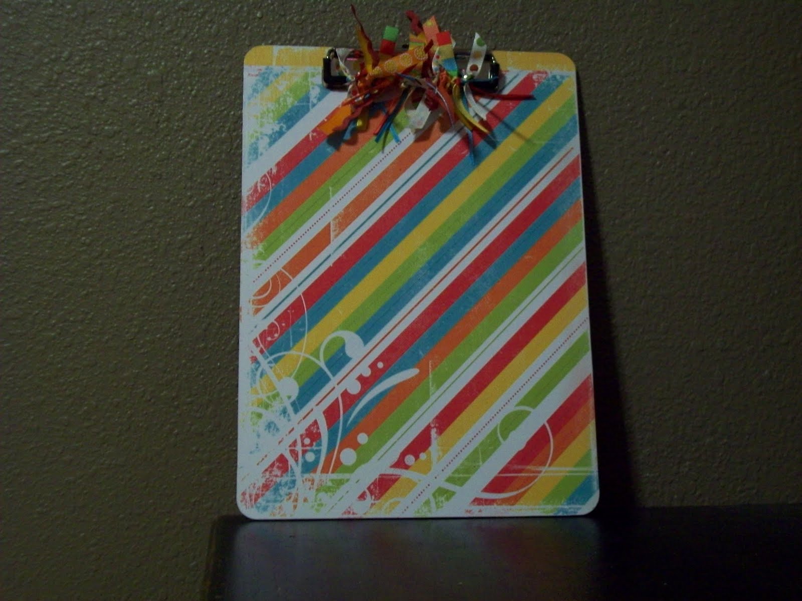 Crafter on a Budget Super Cute DIY Embellished Clipboards