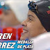 KAREN TÓRREZ, MEDALLA DE PLATA EN NATACIÓN