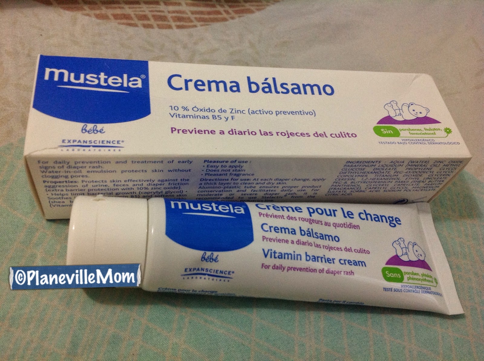 Planeville Mom: Mustela Vitamin Barrier Cream: Goodbye Stinky Neck ...