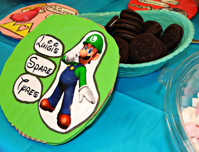 Mario Kart Luigi's Spare Tyres