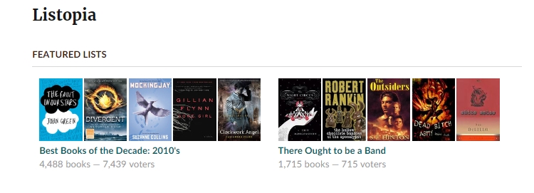 goodreads listopia goodreads listopia