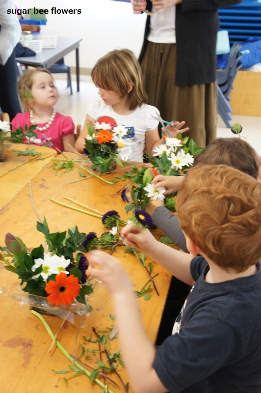 Sugar Bee Flowers Flower arrangement for the kids