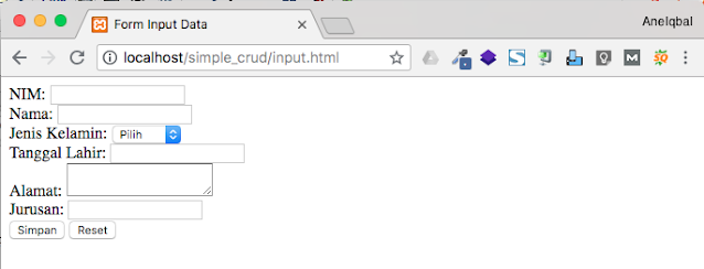 cara membuat crud dengan php dan mysql untuk pemula cara membuat crud dengan php dan mysql untuk pemula