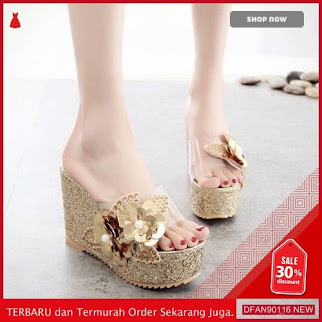 JUAL DFAN90116I45 SEPATU N SANDAL IM05x045 WANITA WEDGES TERBARU BMGShop