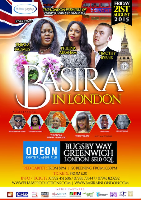 Basira in London Movie Premiere