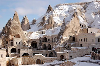 Casas en la montaña y subterraneas en Capadocia - Turquía - que visitar