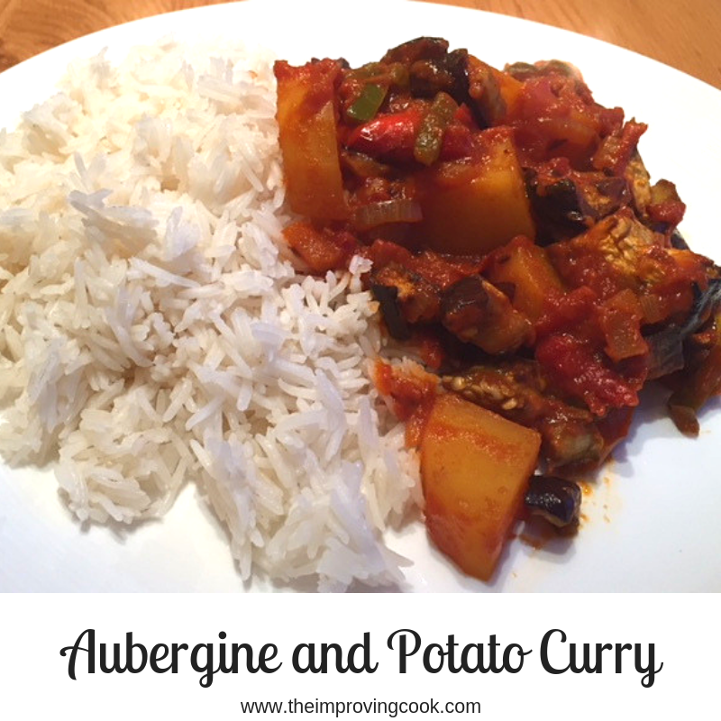 Aubergine and Potato Curry