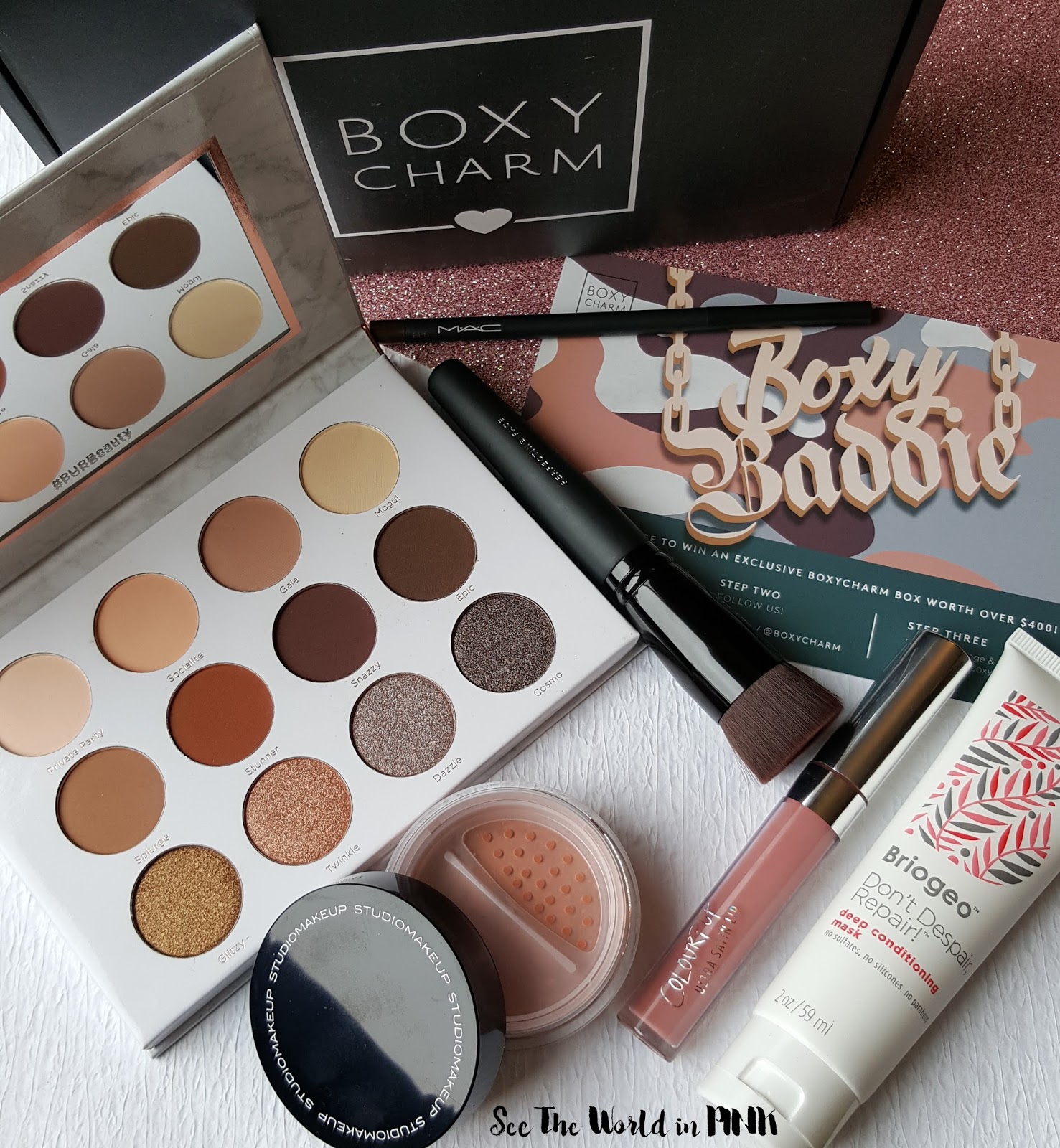 September 2017 - Boxycharm Unboxing, Review, Swatches and Makeup Try-on! 