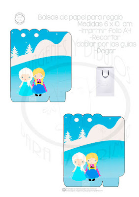 frozen bolsa de regalo de frozen
